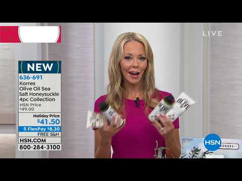 HSN | KORRES Beauty Gifts 10.30.2018 - 10 AM