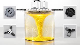 Testing LEGO Propellers to Create Big Sand Vortex Underwater