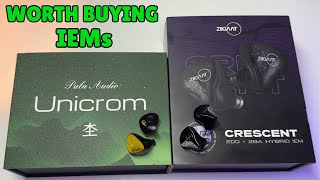 This Budget And Mid Tear IEMs Are Great | Ziigaat Crescent and Pula Unicrom