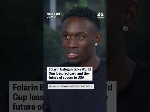 Folarin Balogun talks World Cup loss, red card and the future of soccer in USA