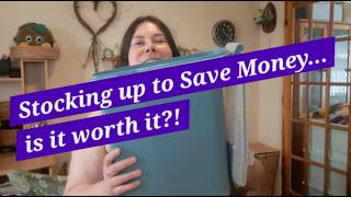 Stocking up to Save & Stay on Track... is it Worth it?! Sharing Budget Ideas (Cost of Living Tips)