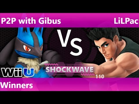 SW 110 - P2P with Gibus (Lucario) vs BHBG | LiLPac (Little Mac) Winners - Smash 4