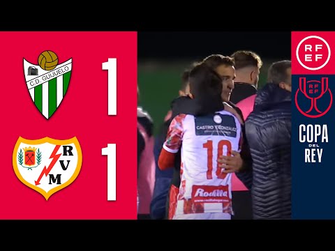 RESUMEN | CD Guijuelo 1 (3) - (4) 1 Rayo Vallecano | Copa de S.M. El Rey | Primera eliminatoria