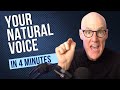Find Your Natural Singing Voice Instantly