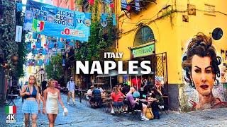 Naples, Italy 4K Walking Tour 🇮🇹 | Beautiful Chaos & Street Life | The Most Vibr