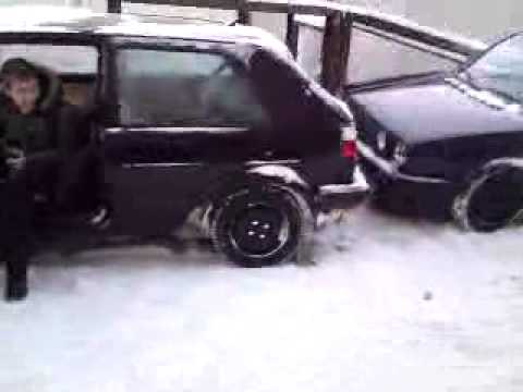 Strzały z wydechu golf II :)