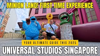 FIRST TIME IN MINION LAND! UNIVERSAL STUDIOS SINGAPORE 2025 ADVENTURE
