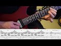 Symphony X - The Damnation Game intro transcription
