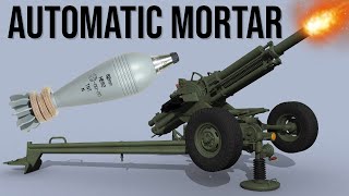Russian 2B9 'Vasilek' Weapon System | FULLY AUTOMATIC MORTAR