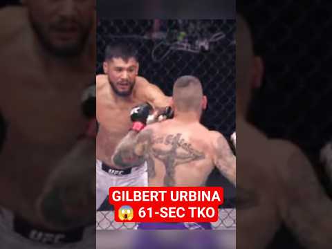 GILBERT URBINA STUNS BELGRADE! 😱 61-SECOND TKO OF VLASTO ČEPO | UFC Belgrade