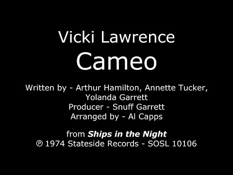 Cameo [1974 2nd B-SIDE SINGLE] Vicki Lawrence - 