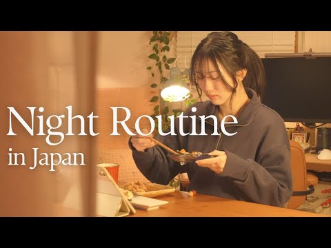 Cozy Winter Night Routine ❄️ Unwind with Deep Skincare & Japanese Food | Living Alone Japan