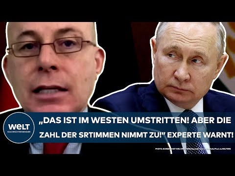 PUTINS KRIEG: "Das ist im Westen umstritten! Aber die Zahl der Stimmen nimmt zu!" Experte warnt!