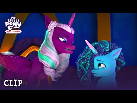 Queen Opaline and Misty's Introduction (Izzy Does It) | MLP: Make Your Mark [HD]