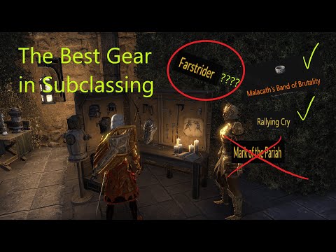 ESO Subclassing - The Right Gear for Your PvP Build