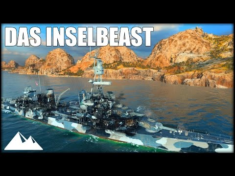 PENSACOLA, ich und meine Insel - World of Warships | [Division] [Ger] [60fps]