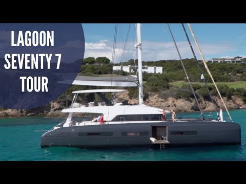 Lagoon SEVENTY 7 Catamaran | Catamaran Guru Walkthrough & Sea Trial