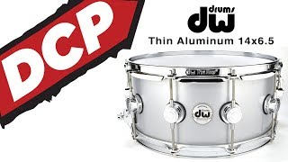 Video thumbnail for DW Collectors Thin Aluminum Snare Drum 14x6.5 - Video Demo by Drum Center of Portsmouth