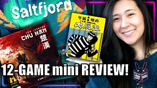 New & Unique Board Games Mini Review! ✨ | May Board Game Plays ✅