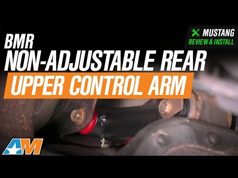 2005-2010 Mustang BMR Non-Adjustable Rear Upper Control Arm - Poly Bushing Review & Install