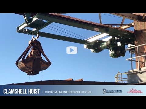 Electrolift Clamshell Hoist in action