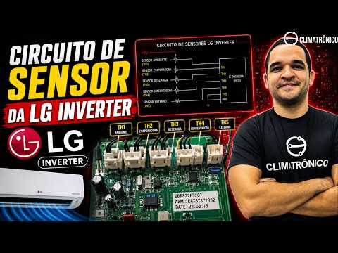 Vídeo: Circuito de Sensor LG Inverter: Diagnóstico em 8 Passos