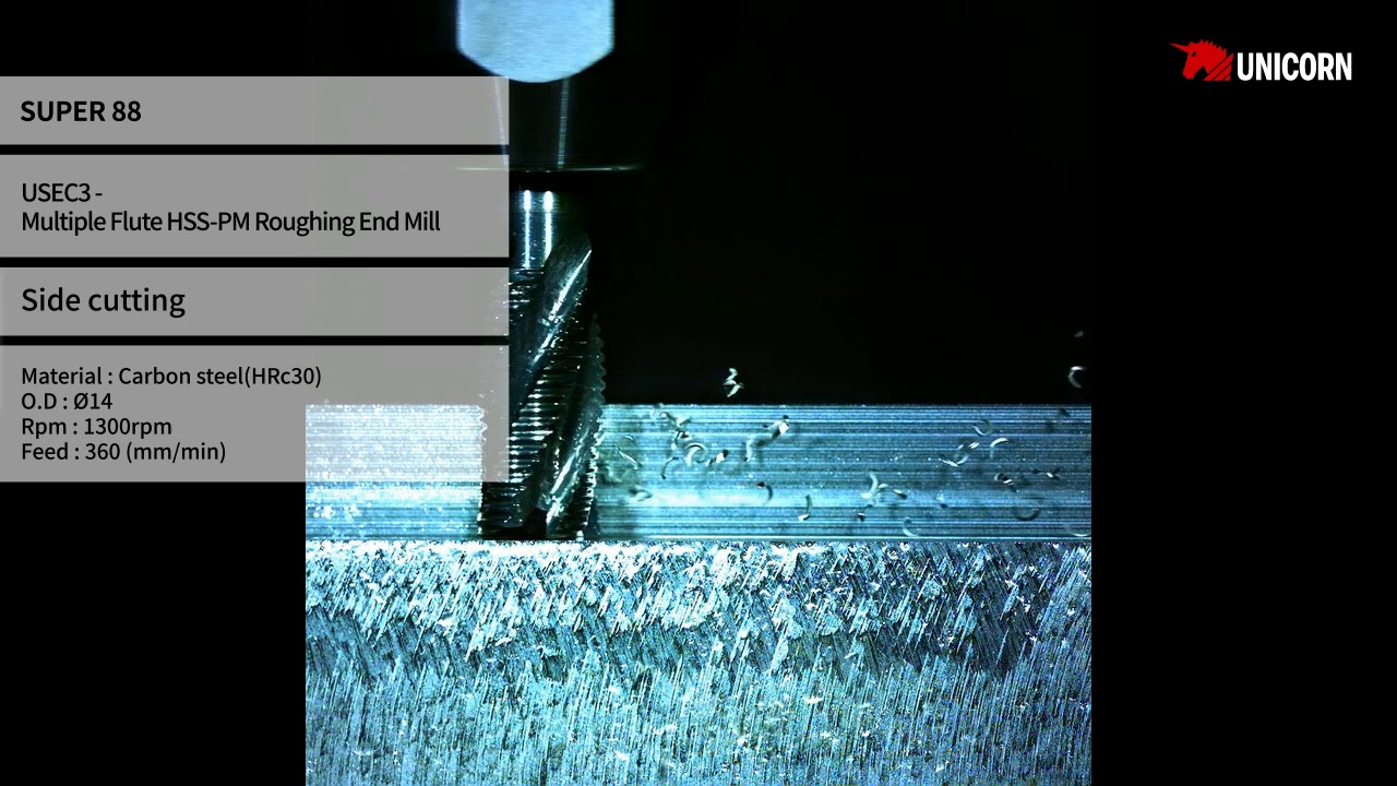 USEC3 Solid Carbide Roughing End Mill
