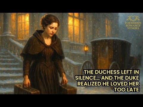 "THE DUCHESS LEFT AFTER 3 YEARS OF REJECTION BY THE DUKE… AND ONLY THEN DID HE REALIZE HE LOVED HER"