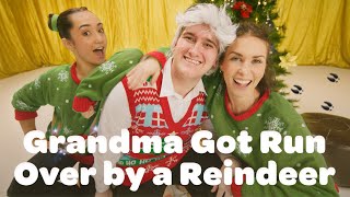Grandma Got Runover By a Reindeer 🦌 Christmas Dance with Easy Choreography! 🎵🎄