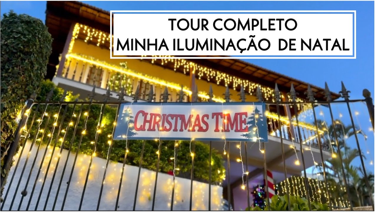 NATAL 2024 DECORAÇÃO DE NATAL PARA ÁREA EXTERNA ILUMINAÇÃO #natal2024  #natalluz #decoraçãodenatal