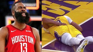 NBA &quot;Scary Fall&quot; MOMENTS