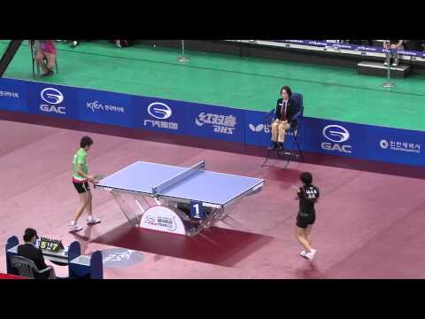 2012 KOREA Open 탁구대회 여자단식 결승 LIU Shiwen vs DING Ning #04