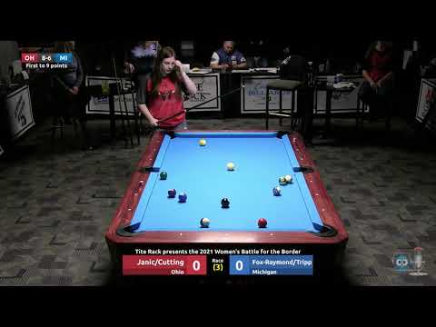 #15 - 8 Ball - Janic/Cutting vs Fox-Raymond/Tripp - 2021 Women's Battle for the Border