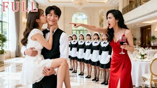 CEO pretends to be a waiter, only poor girl treats him kindly. He takes her home to pamper!