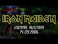 Iron Maiden Vienna Austria 14 09 1986 FULL AUDIO