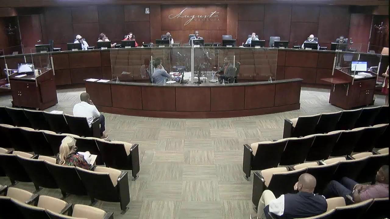 Augusta Commission Budget Work Session