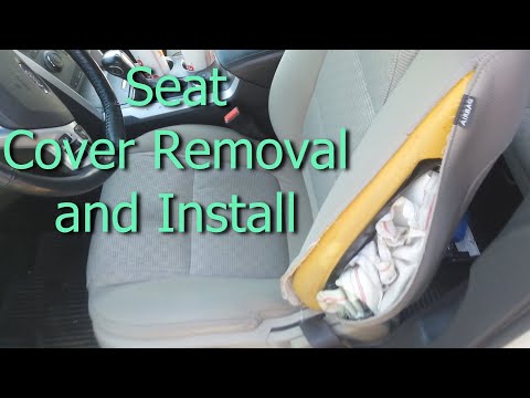 Explorer Seat Cover Removal and Install