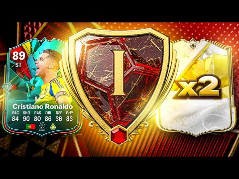 INSANE ICON PACKED! 💰 RANK 1 FUT CHAMPIONS REWARDS!