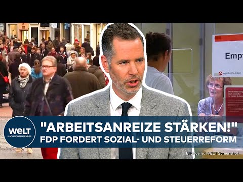 DEUTSCHLAND: "Es geht um die Leistungsträger der Mitte!" FDP-Vorschlag für mehr Wettbewerbsfähigkeit