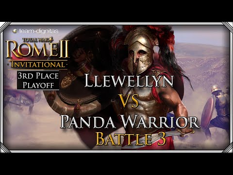 Total War: Rome II - Invitational Tournament: Llewellyn vs Panda Warrior #3