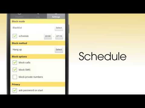 Blacklist Plus - Call Blocker Video