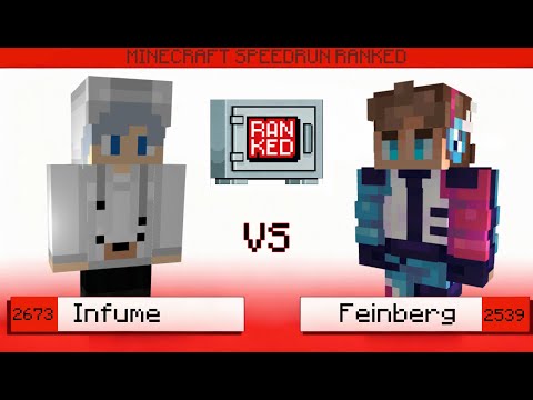 The Most SCUFFED Game Ever | Feinberg Vs Infume | MCSR Ranked 1v1