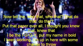 Reagan James-Fancy-The Voice 7[Lyrics]