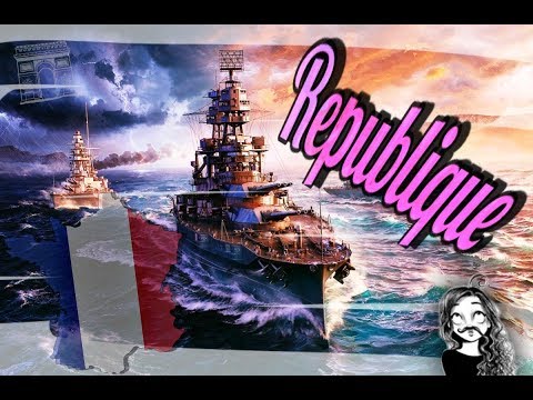 World of Warships [deutsch] –  Republique | Schlagkraft aus der zweiten Reihe