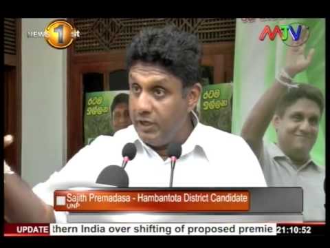 News 1st Prime time 9PM  english 25th July 2015