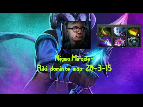 Nigma.Miracle - Riki Safelane vs PA EG.Ramzes666 CARRY + 28 KILL | Dota 2 Pro MMR Gameplay