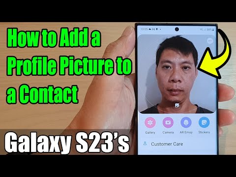Galaxy S23's: How to Add a Profile Picture to a Contact