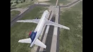 my first time taking off in project flight with an airliner