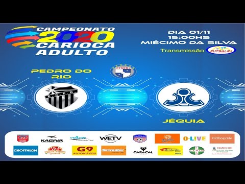 CARIOCA FUTSAL 2020 -PEDRO DO RIO X JÉQUIA
