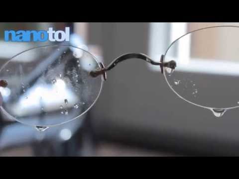 nanotol coating for eyeglasses - nano-coating facilitates cleaning of lenses